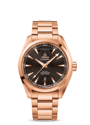 Omega Seamaster Aqua Terra 150m Co-Axial 41.5 Day-Date 41.5mm Red Gold / Grey / Bracelet